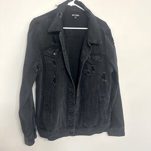 Black Denim Hot Topic Jacket